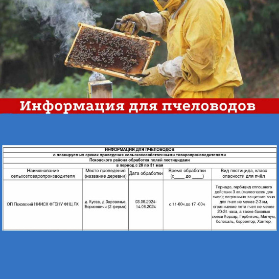 Информация для пчеловодов!. Информация для пчеловодов!.